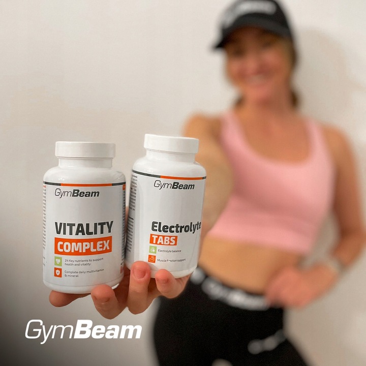 MULTIWITAMINA VITALITY COMPLEX WITAMINY MINERAŁY ODPORNOŚĆ GymBeam 120 tab