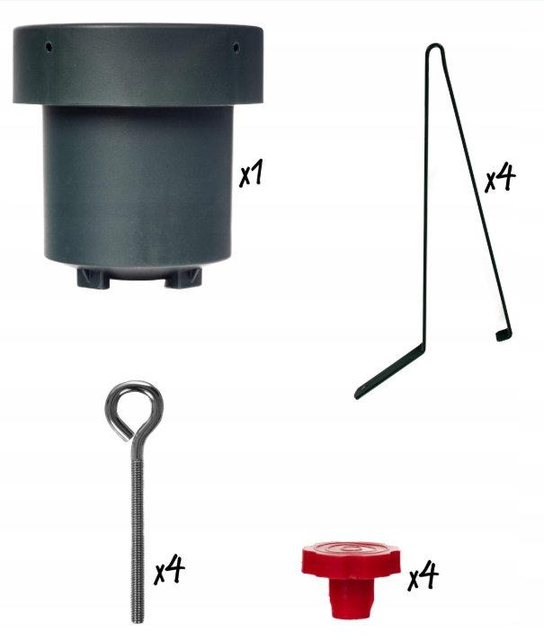 Duży Stojak CHOINKOWY XXL metalowy pod choinkę podstawka drzewko pojemnik
