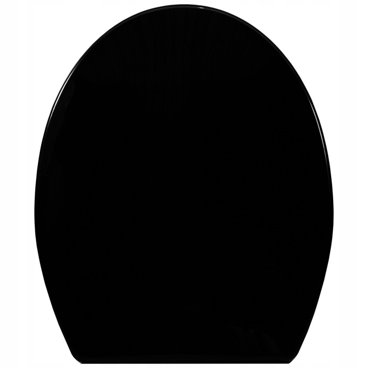 DESKA SEDESOWA WOLNOOPADAJĄCA WC TOALETOWA DO CERSANIT KOŁO ROCA CZARNA