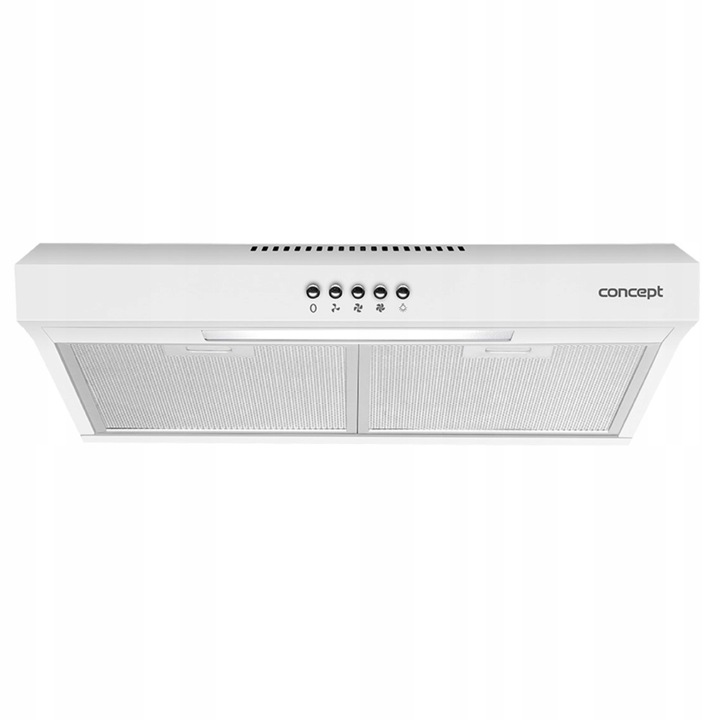 Okap podszafkowy 50cm Concept OPP1250wh Ultra SLIM