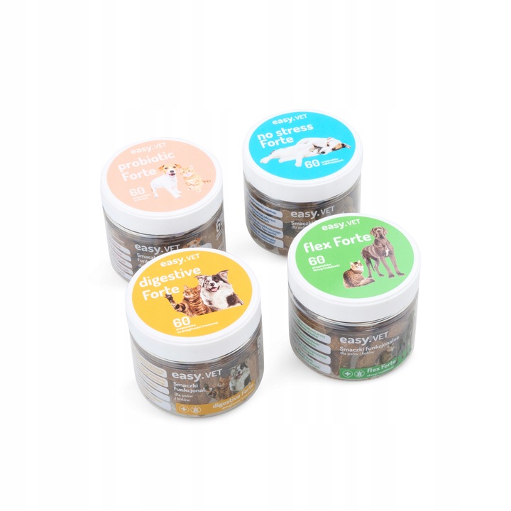 PROBIOTYK, smaczki funkcjonalne dla psa i kota, 60szt., probiotic Forte