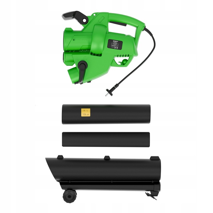 Elektryczna Dmuchawa Odkurzacz do LIŚCI Picker 30 Rozdrabniacz Gregman