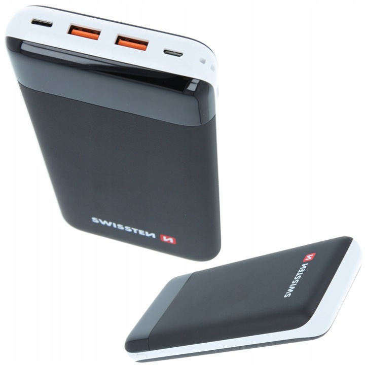 SWISSTEN Powerbank 30000 mAh Quick Charge 3.0 LCD