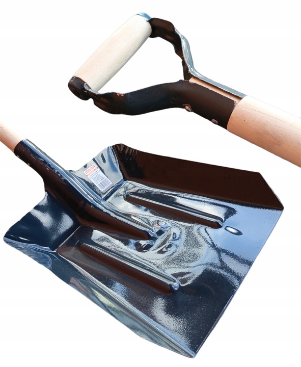 Łopata do węgla nr 4 trzon drewniany DY MAAN