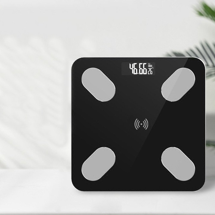 WAGA ŁAZIENKOWA ELEKTRONICZNA ANALITYCZNA BLUETOOTH DOKŁADNA SMART 25W1