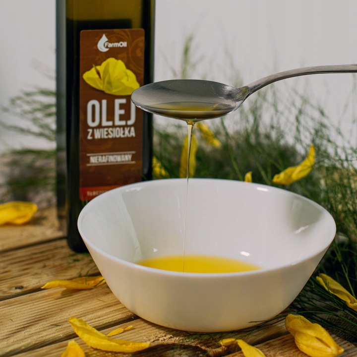 Olej z wiesiołka tłoczony na zimno 250 ml