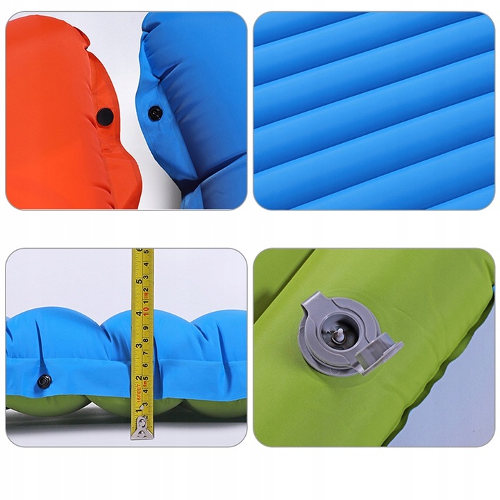 MATERAC TURYSTYCZNY SAMOPOMPUJĄCY MATA CAMPINGOWA WBUDOWANA POMPKA LEKKI