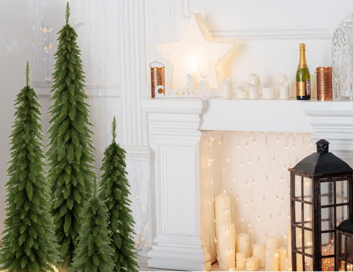 Choinka sztuczna SLIM świerk Tatrzański zielony 75 cm