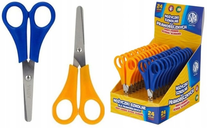 Wyprawka Szkolna Astra XXL 20 elementów Duży zestaw do szkoły Farby 12 kol.