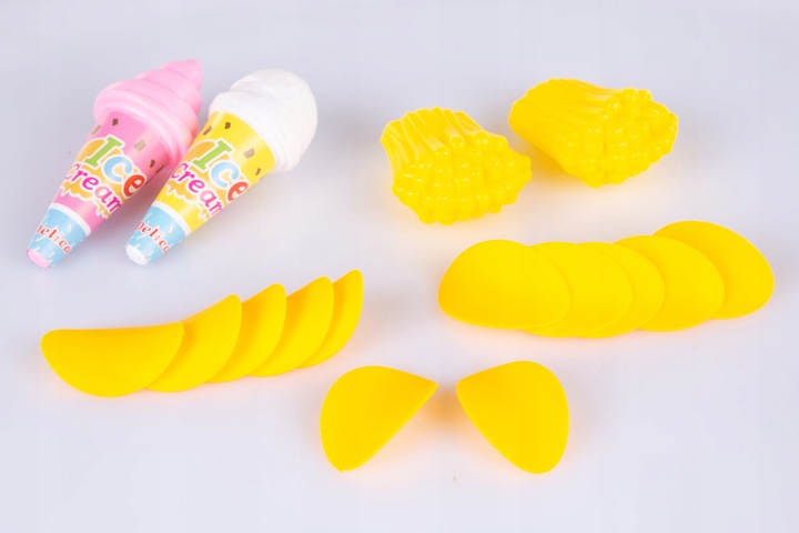 KINDERPLAY PLASTIKOWE WARZYWA OWOCE DO KUCHNI DLA DZIECI 120 elementów