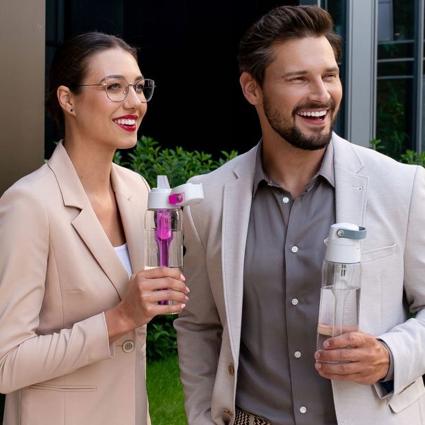 Butelka filtrująca Dafi SOLID 0,7l RÓŻOWA TRITAN