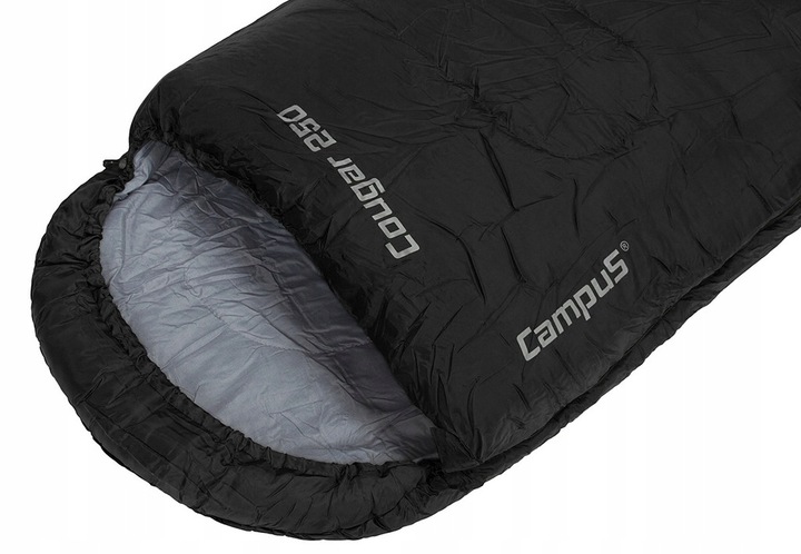 CAMPUS ŚPIWÓR 2w1 COUGAR DO -5st KOŁDRA 250 LEWY