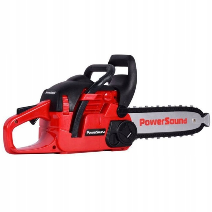 DUŻA PIŁA MOTOROWA SPALINOWA ŁAŃCUCHOWA DLA DZIECI NA BATERIE z DŹWIĘKIEM