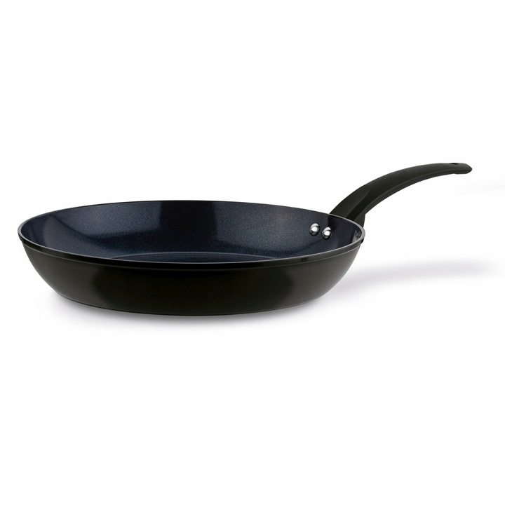 PATELNIA Indukcja CERAMICZNA DUŻA Gaz SOLIDNA Konighoffer Triste Black 28cm