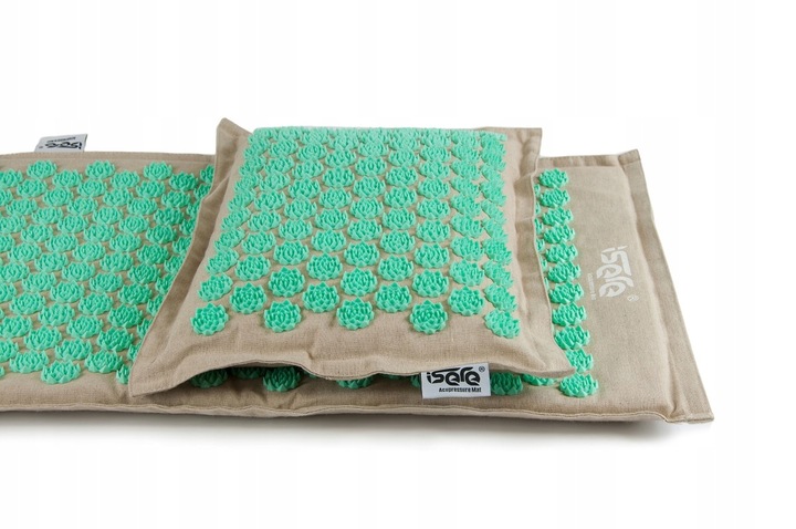 MATA DO AKUPRESURY Z KOLCAMI NATURALNA KOKOS GRYKA