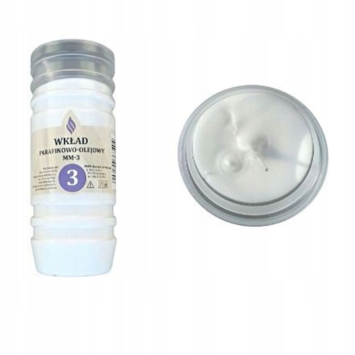 WKŁADY do ZNICZY 3 doby palenia OLEJOWE PAKIET x15