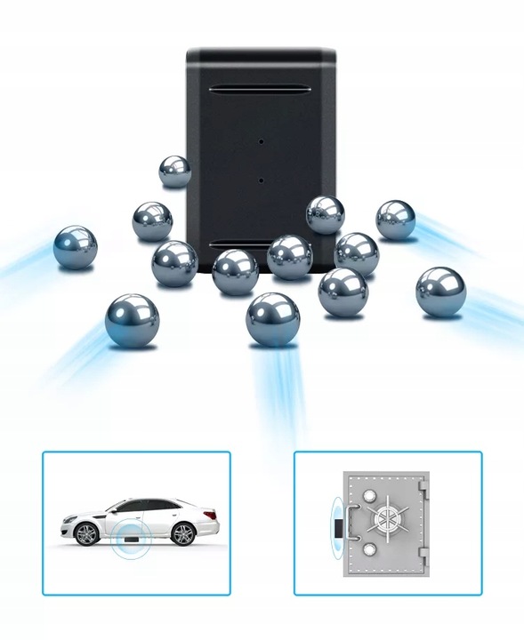 LOKALIZATOR GPS GT20A 1500mAh 15 DNI MAGNES PODSŁUCH APP BEZ ABONAMENTU