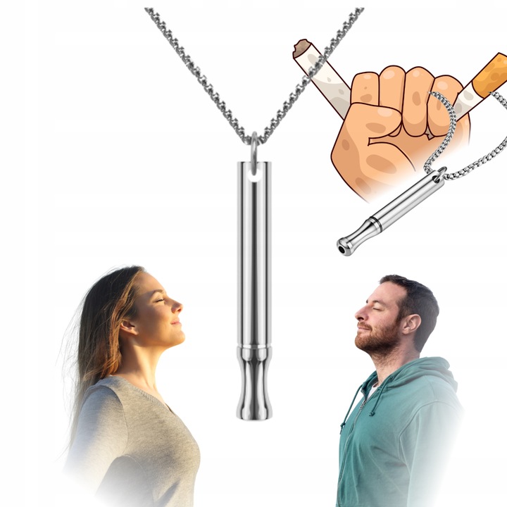 Naszyjnik do RZUCANIA PALENIA rzuć nałóg pomoc z nałogiem uspokajający