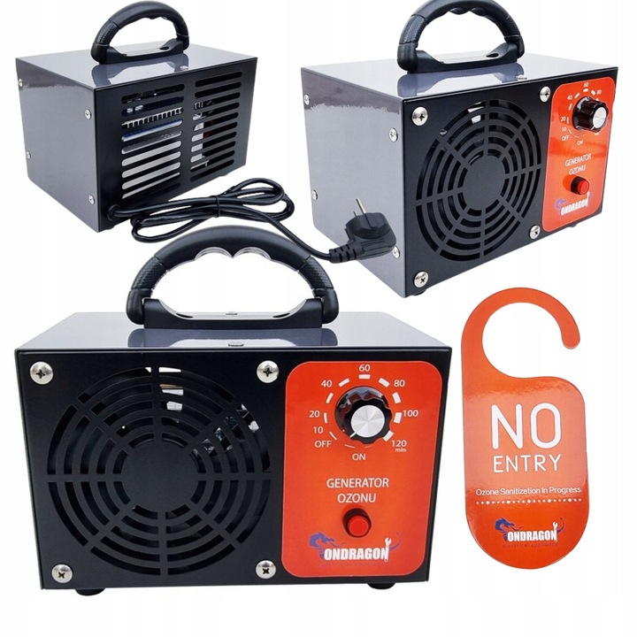 GENERATOR OZONU MOCNY 60 000 MG/H ozonator +TIMER