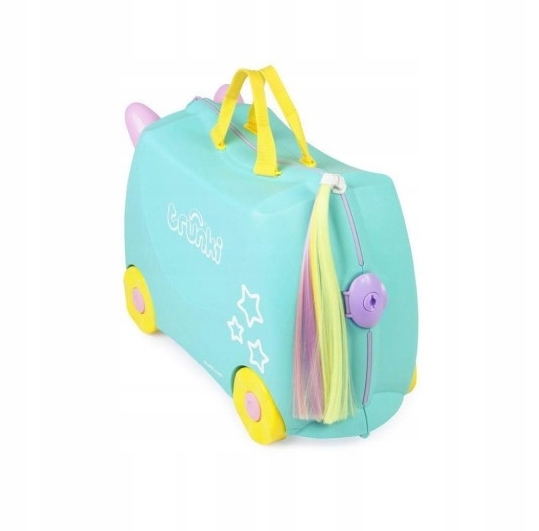 Trunki Jeżdżąca walizeczka Trunki - Jednorożec Una + naklejki