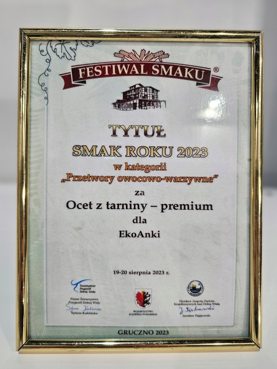 EkoAnka Ocet ziołowy MOTYLEM JESTEM na odchudzanie z MUMIO