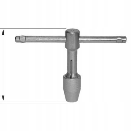 Pokrętło oprawka typu T gwintowników PT Nr2 M5-M12