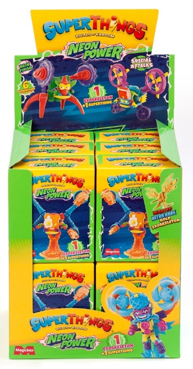 SUPER ZINGS THINGS Turbo Ice + Egzoszkielet SUPERTHINGS seria 11 12 Pojazd