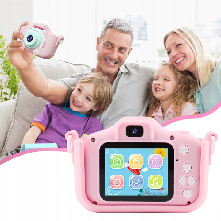 APARAT CYFROWY FOTOGRAFICZNY KAMERA DLA DZIECI GRY