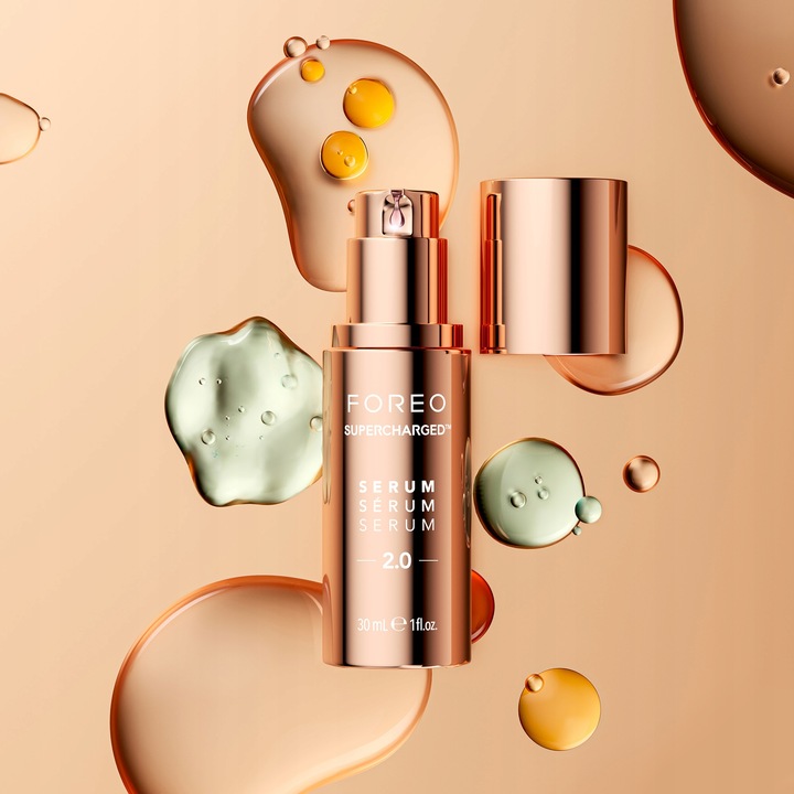FOREO LUNA 4 Plus Sensitive + SERUM 2.0 30 ml + Nawilżająca maska na noc