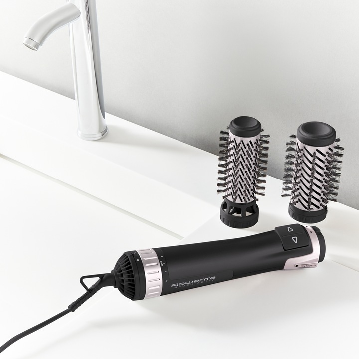 Lokówko-suszarka z jonizacją ROWENTA Brush Activ 1000W CF9550 nasadki