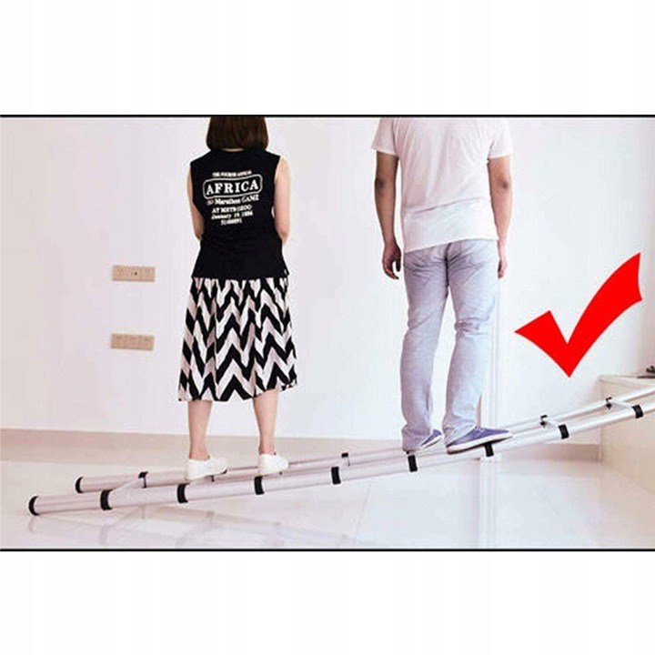 DRABINA TELESKOPOWA 6,2m Aluminiowa kładana przystawna Dayplus + hakiem