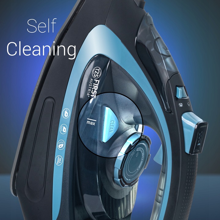 Żelazko parowe BEZPRZEWODOWE LED First Austria