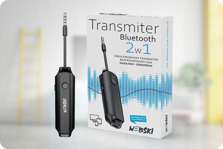 NADAJNIK ODBIORNIK TRANSMITER BLUETOTH DO GŁOŚNIKA