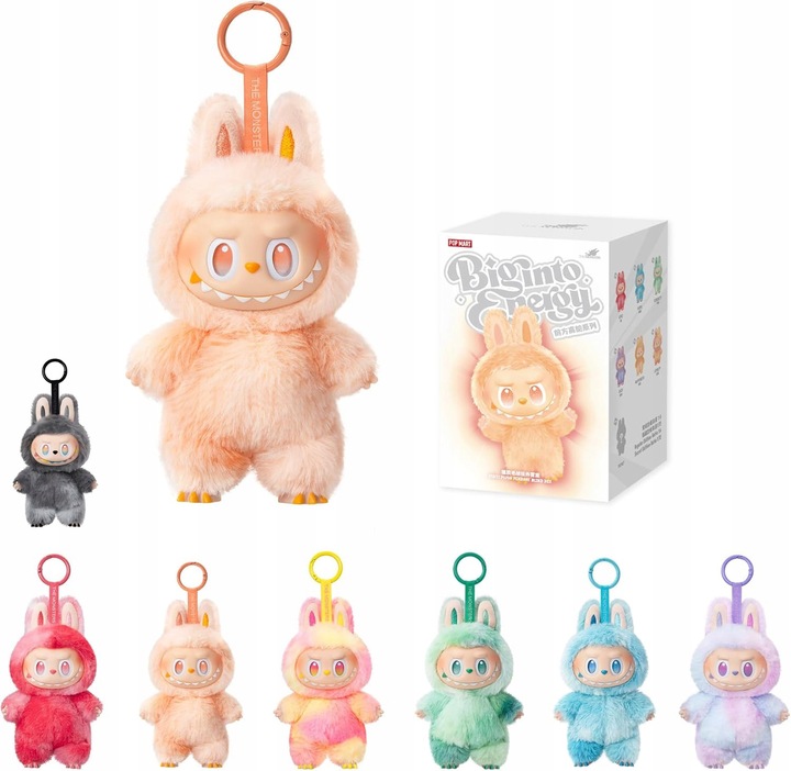 LABUBU Brelok Maskotka The Monsters Pluszowa Lalka Zabawka (wybrany wzór)