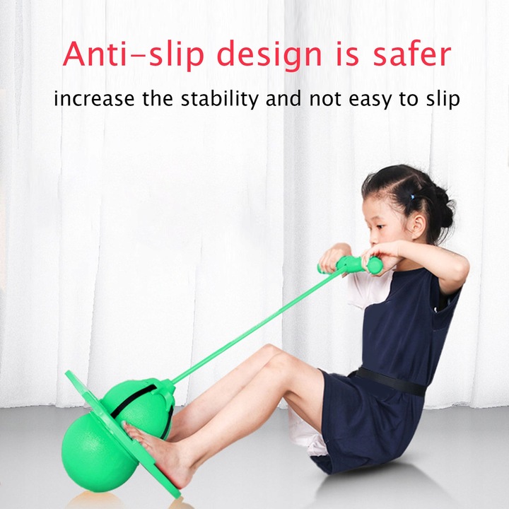 PIŁKA DO SKAKANIA Z RĄCZKĄ DLA DZIECI POGO JUMPER ZABAWKA DO GRANICZEJ