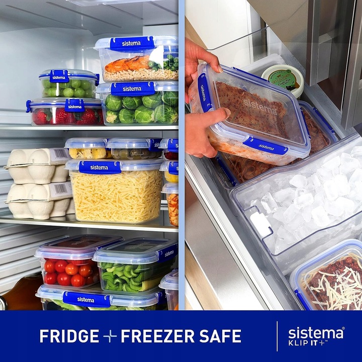 Pojemnik na Żywność Sistema Klip It 4szt 300ml