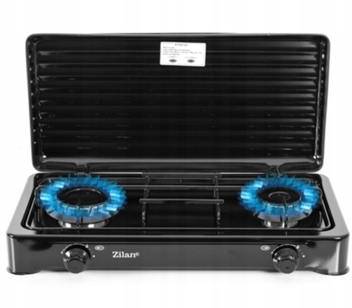 KUCHENKA GAZOWA 2 PALNIKI PRZENOŚNA + WĄŻ REDUKTOR