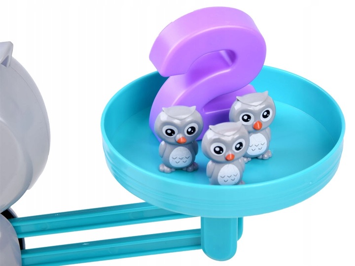 Gra Edukacyjna Sowa Waga Szalkowa liczenie ZA3823