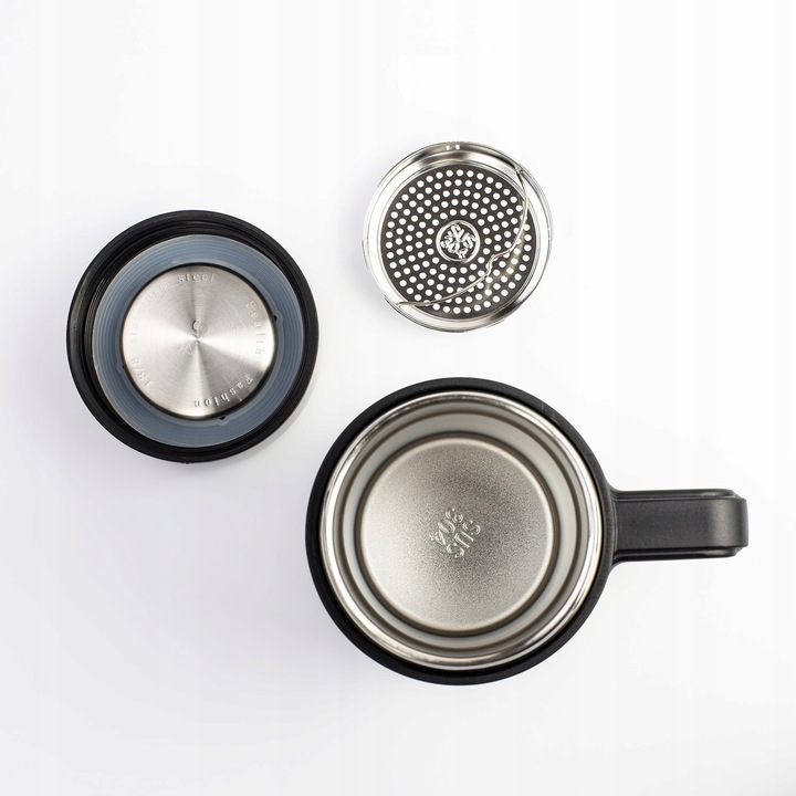 KUBEK TERMICZNY SZCZELNY TERMOS NA KAWĘ HERBATĘ GORĄCE NAPOJE DUŻY 450ML