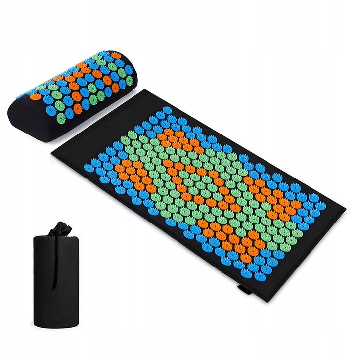 ZESTAW MATA DO AKUPRESURY PODUSZKA AKUPUNKTURA