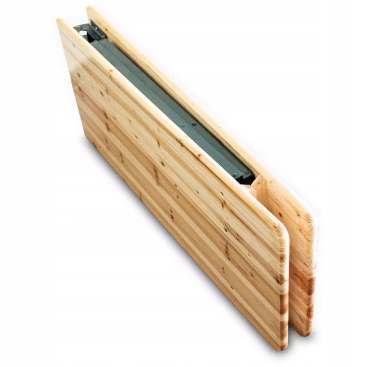 zestaw biesiadny 220cm drewniany skladany stol i ławki Komplet Piwny Barowy