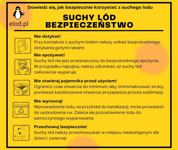 SUCHY LÓD NA IMPREZĘ 3 MM 5 KG + 1 KG GRATIS NA SUBLIMACJE GRATIS/THERMOBOX