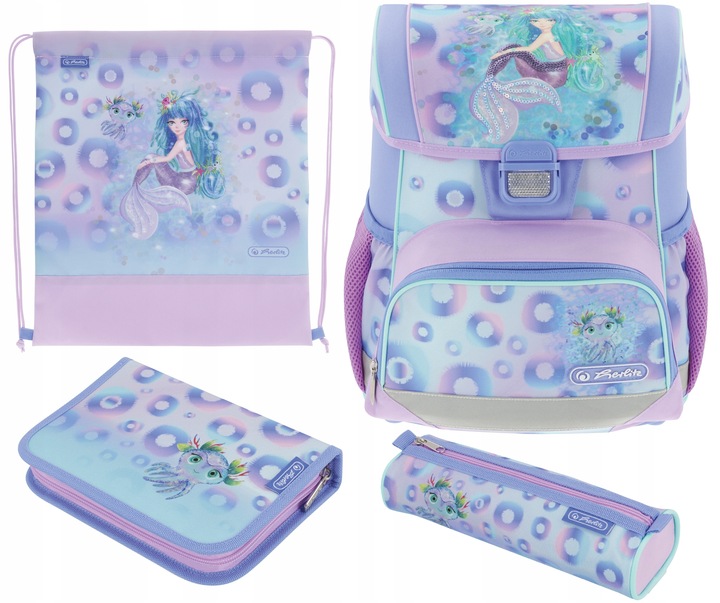 TORNISTER SZKOLNY HERLITZ LOOP PLUS MYSTIC MERMAID DLA DZIEWCZYNKI
