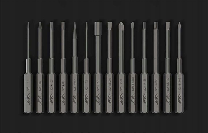 JIMI HOME ZESTAW WKRĘTAKÓW PRECYZYJNYCH ŚRUBOKRĘT MAGNETYCZNY 18 ELEMENTÓW