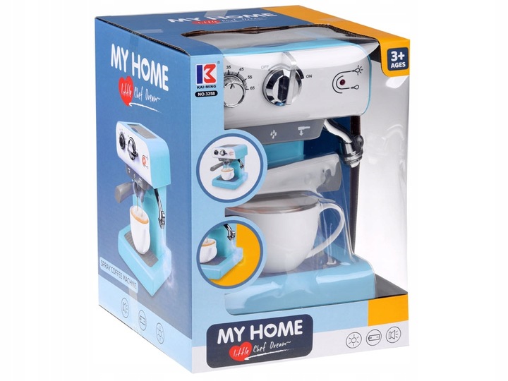 Ekspres do kawy Jokomisiada z bieżącą wodą i parą wodną