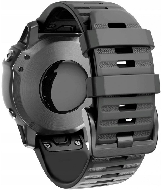CZARNY Pasek Garmin FENIX 6X PRO QuickFit 26mm