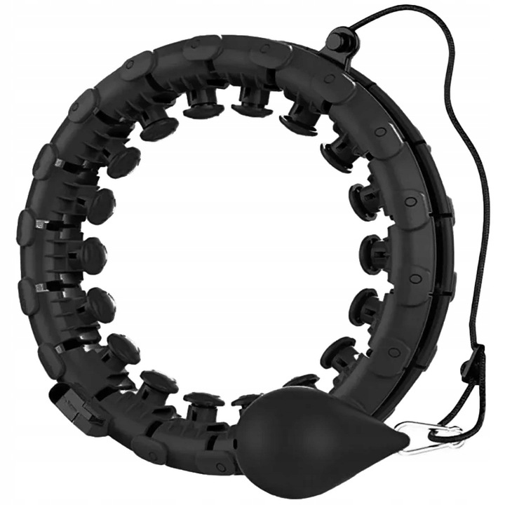 HULA HOP ODCHUDZAJĄCE Z OBCIĄŻENIEM OBCIĄŻNIKIEM SMART WYPUSTAKAMI HULAHOP