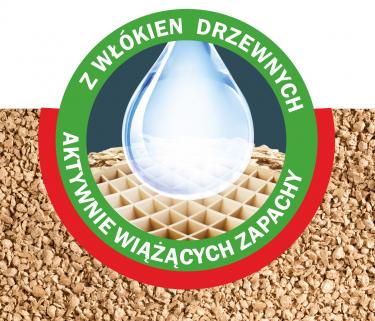 Cat's Best Original Żwirek dla kota zbrylający drewniany 20l Ekologiczny