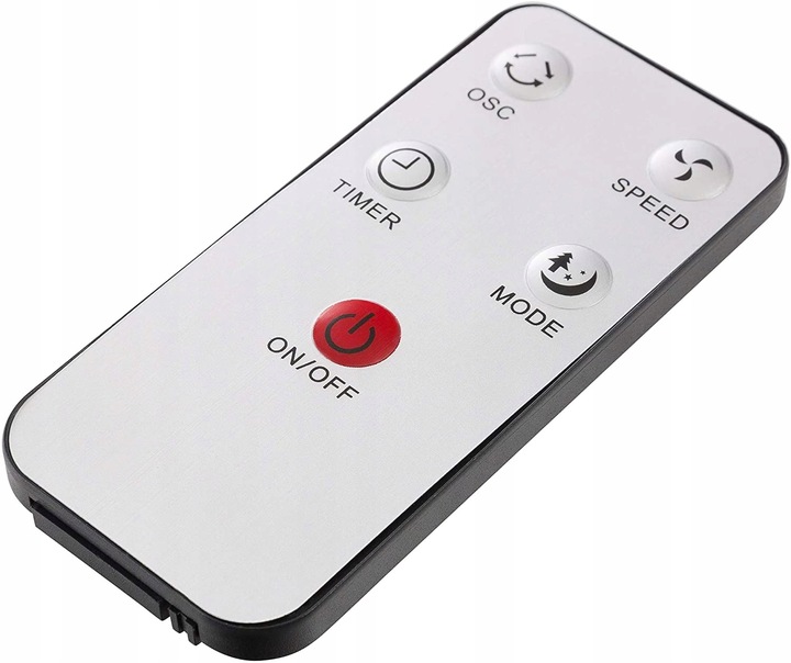 Wentylator Wiatrak Kolumnowy Obrotowy Revento Zephyr Srebrny/Szary + PILOT