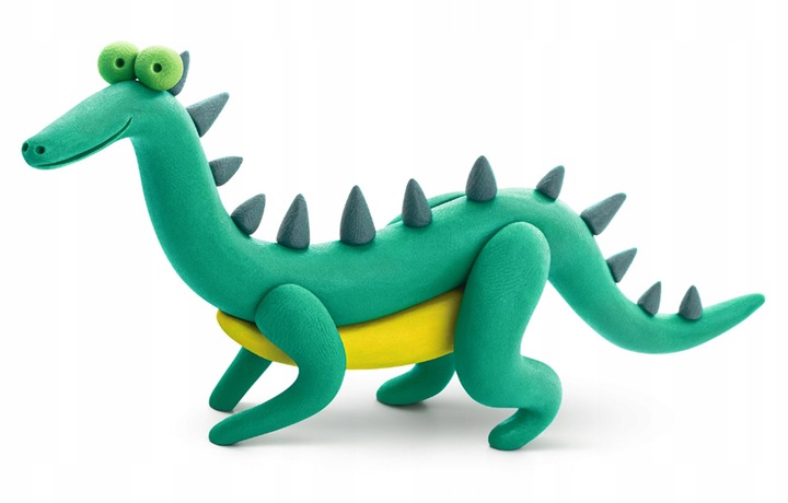 Hey Clay Masa Plastyczna Dinozaury Dinos Zestaw Kreatywny 15 Tub Akcesoria